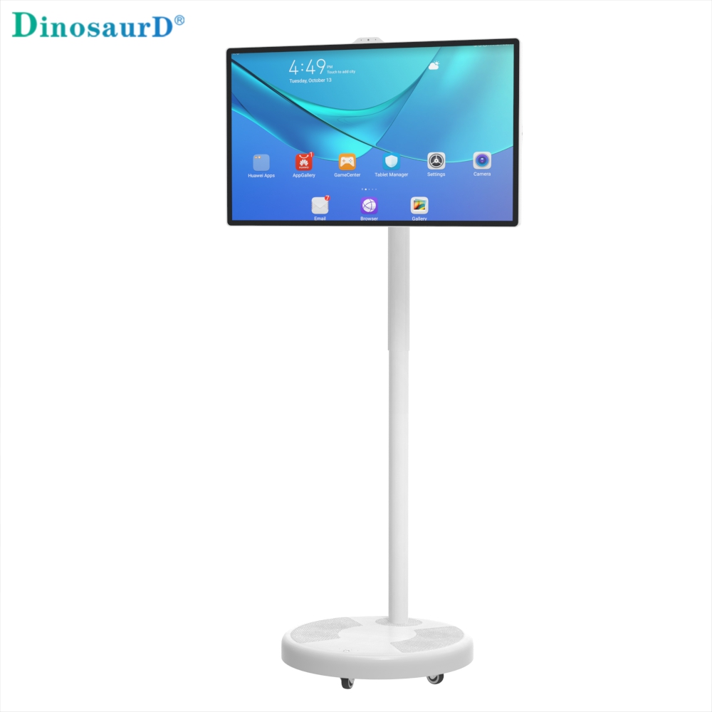 32-Zoll-LCD-Bildschirm, interaktiver Touch, 5 Stunden batteriebetrieben, tragbarer Smart-Android-Fernseher