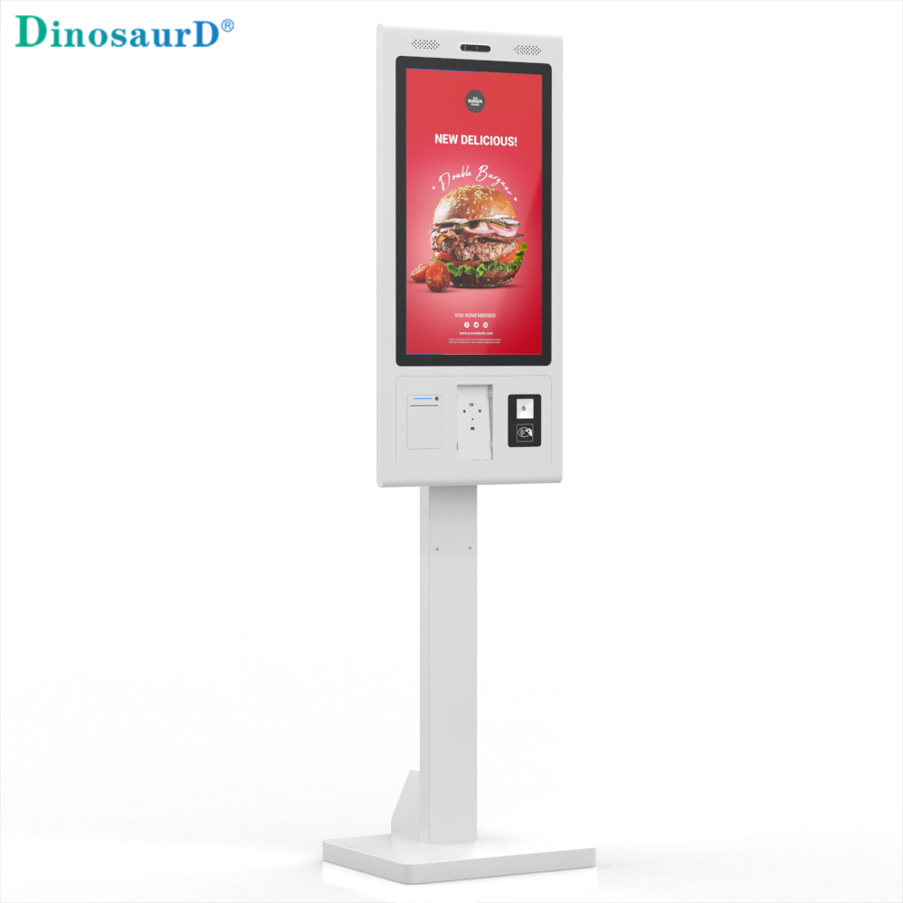 Soluci&oacute;n de pago de salida de supermercado, quiosco de autoservicio Android Windows con impresora de recibos de soporte POS