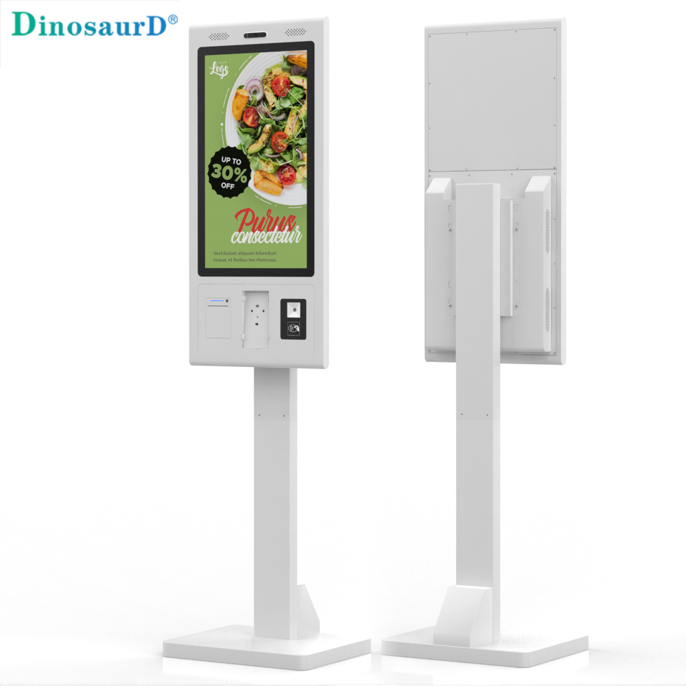 Zavod narxi hammasi birda Android Windows POS to'lov shtrix-kod skanerini chop etish o'z-o'ziga xizmat ko'rsatish raqamli kiosk