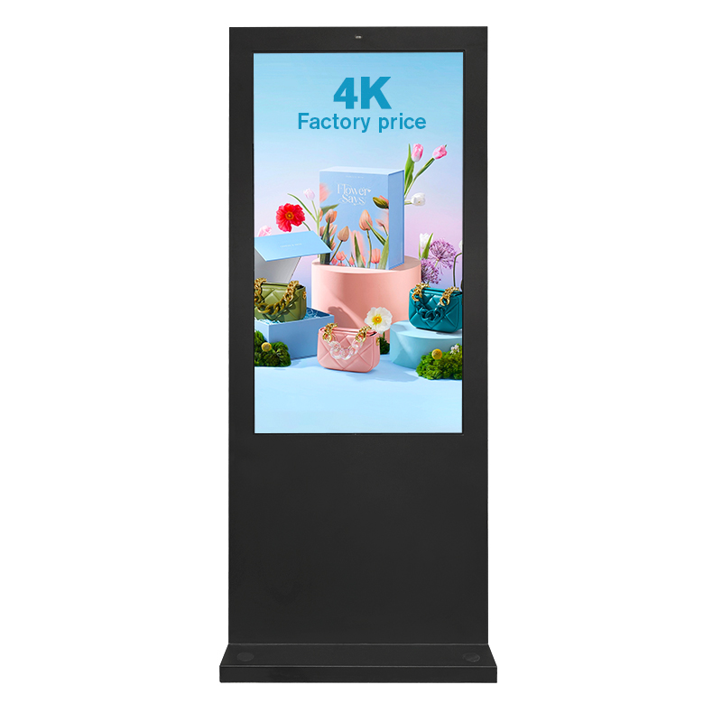 4k pcap display touch screen digital stand lcd digital lcd udend&oslash;rs reklame ip65 vandt&aelig;t vertikal totem