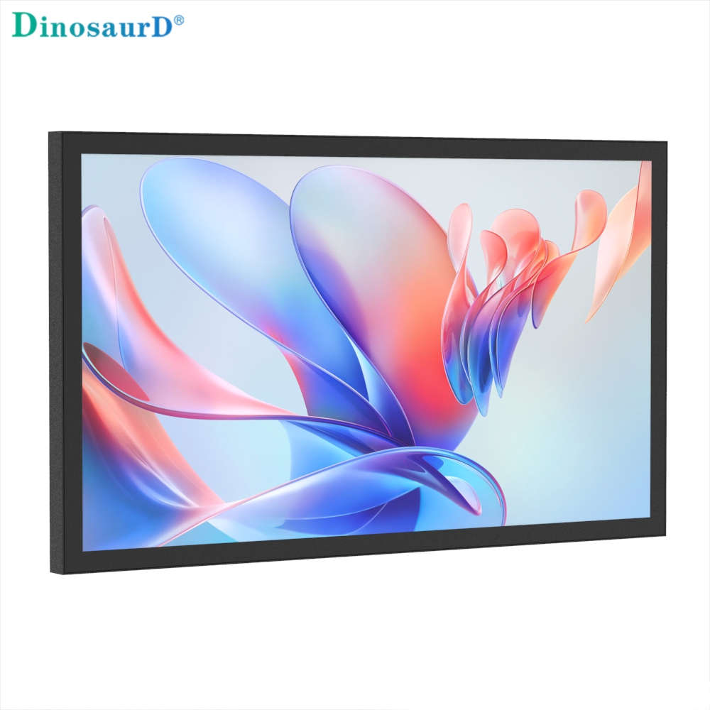 Carcassa d'alumini de 32-75 polzades nivell IK10 vidre temperat digital exterior ip66 reproductor de pantalla senyalitzaci&oacute; muntatge a paret t&ograve;tem publicitari