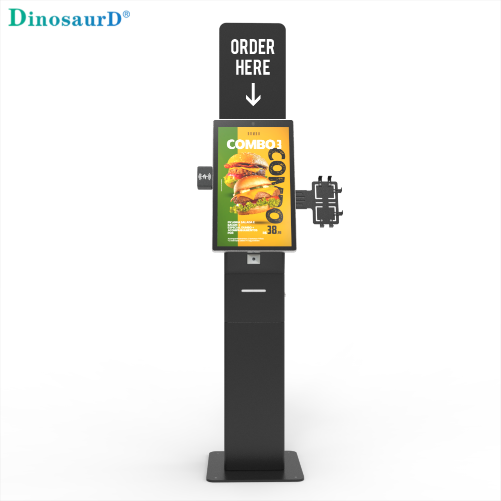 Pantalla t&aacute;ctil capacitiva de 23,8 pulgadas para pedidos, hotel, aeropuerto, metro, restaurante, autoservicio, pago, quiosco de pago y env&iacute;o permanente