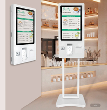 Zahlungskioske, POS-St&auml;nde, Selbstbedienung, einmaliger Touchscreen-Kassenautomat, Bestell-Restaurant-Bestellkiosk