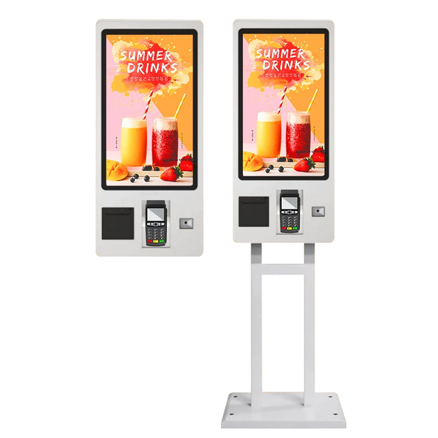 Quiosque de pedido de fastfood com tela sens&iacute;vel ao toque sens&iacute;vel ao LCD do servi&ccedil;o de auto-pedido de comida de restaurante