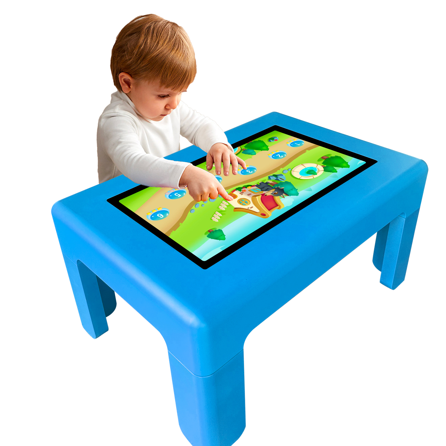 Android Windows Amazi Yokoresha Amashanyarazi Kiosk Kubana Uburezi Mumashuri Mumwanya Uhagaze Kurinda Portable Interactive Touch Table
