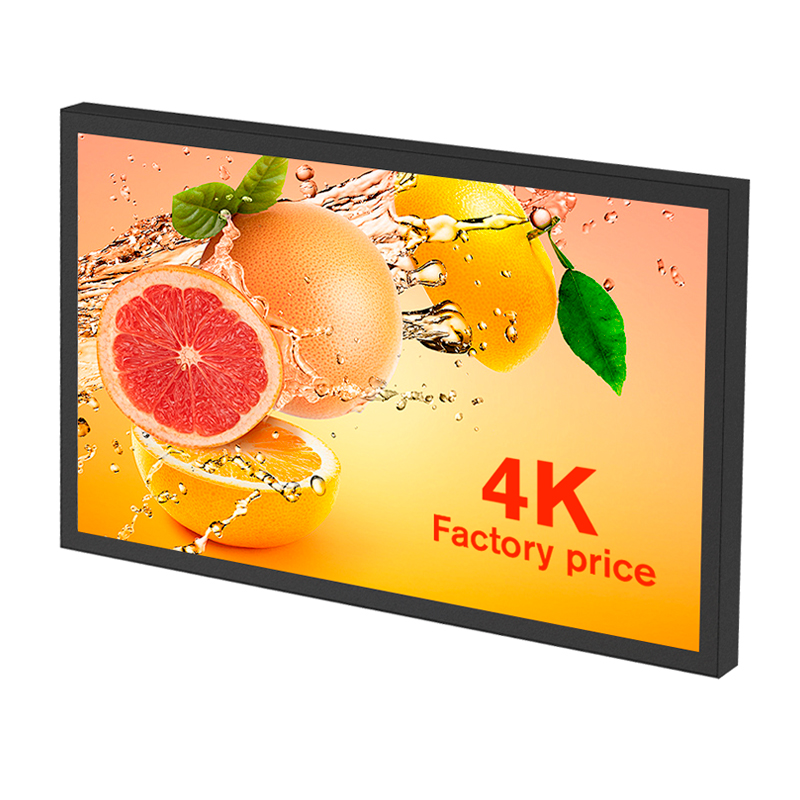 55 인치 높은 광도 옥외 디지털 방식으로 Signage IP66는 4000 Nits 4K 전시를 방수 처리합니다