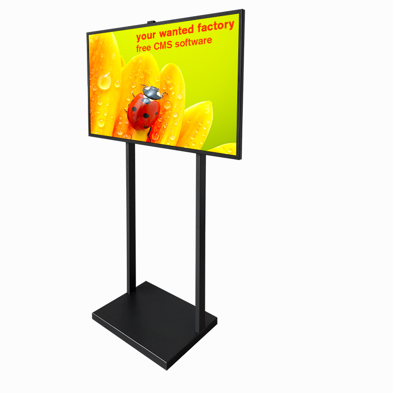 2500nits bre&euml; temperatuurskerm volkleur LCD vrystaande advertensievertoonborde