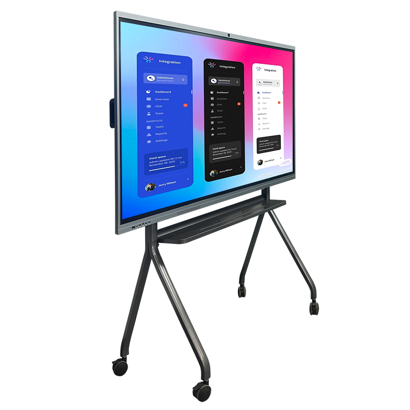 65 75 86 98 אינץ' לוח חינוך לטלוויזיה חכמה 4K לוח מסך LCD במגע אחד לוח אינטראקטיבי לכיתה
