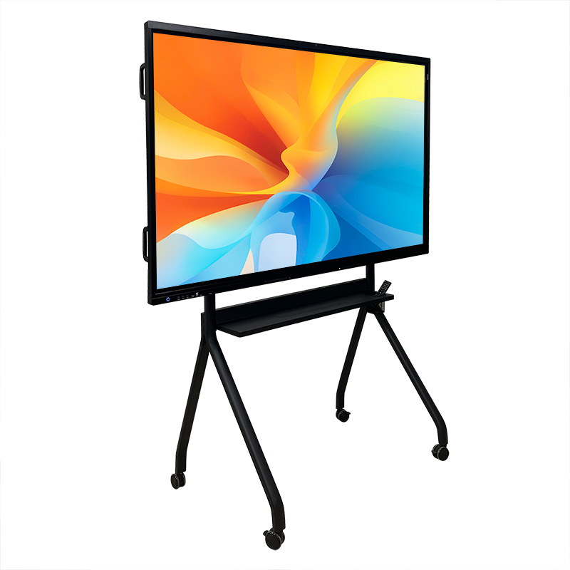 Билим берүү жабдуулары Portable Intelligent Digital Conference Smart Interactive Electronic Dual System Touch Screen Whiteboard