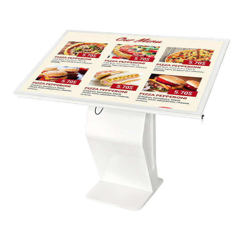 32 43 49 tums allt-i-ett fr&aring;gemaskin LCD-annonsering Media Video Display Interaktiv Vertikal Touch K Style Information Kiosk