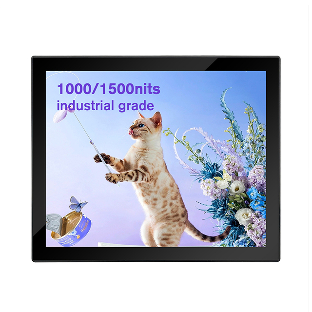 4K Valgfri 8 10 12 14 15 17 22 tommer LCD Business Screen Kompatibel system Windows Android Touch Industrial Monitor