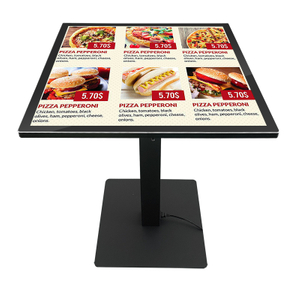 انڈور 4K 43 55 وائی فائی اینڈرائیڈ سسٹم LCD کیوسک انٹرایکٹو کافی اسمارٹ بچوں کے گیم کی معلومات شو واٹر پروف ٹچ اسکرین ٹیبل