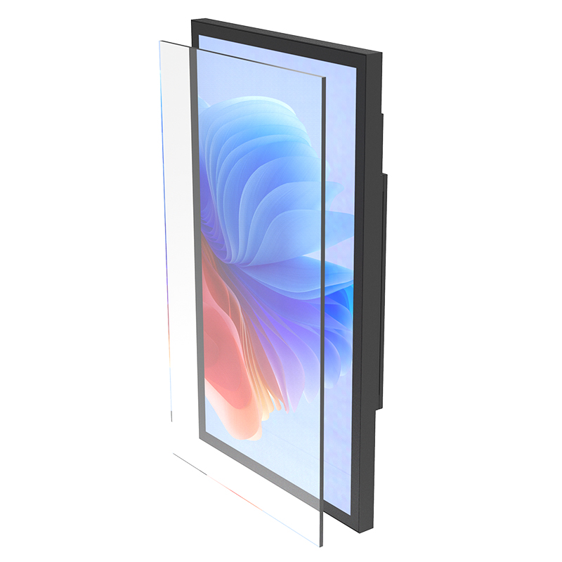 مشغل وسائط أندرويد مقاوم للماء عالي الوضوح، شاشة LCD عالية السطوع، لافتات رقمية خارجية، شاشة تثبيت على الحائط IP66