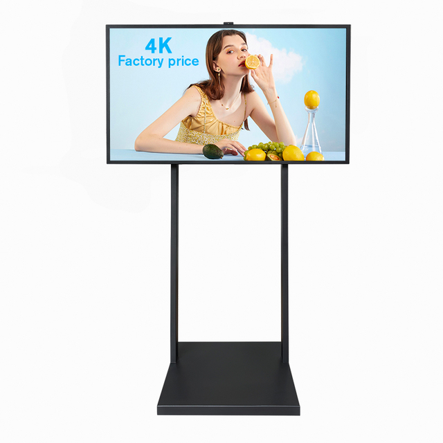 Рекламный экран, окно Smart TV, обращенное к цифровым вывескам