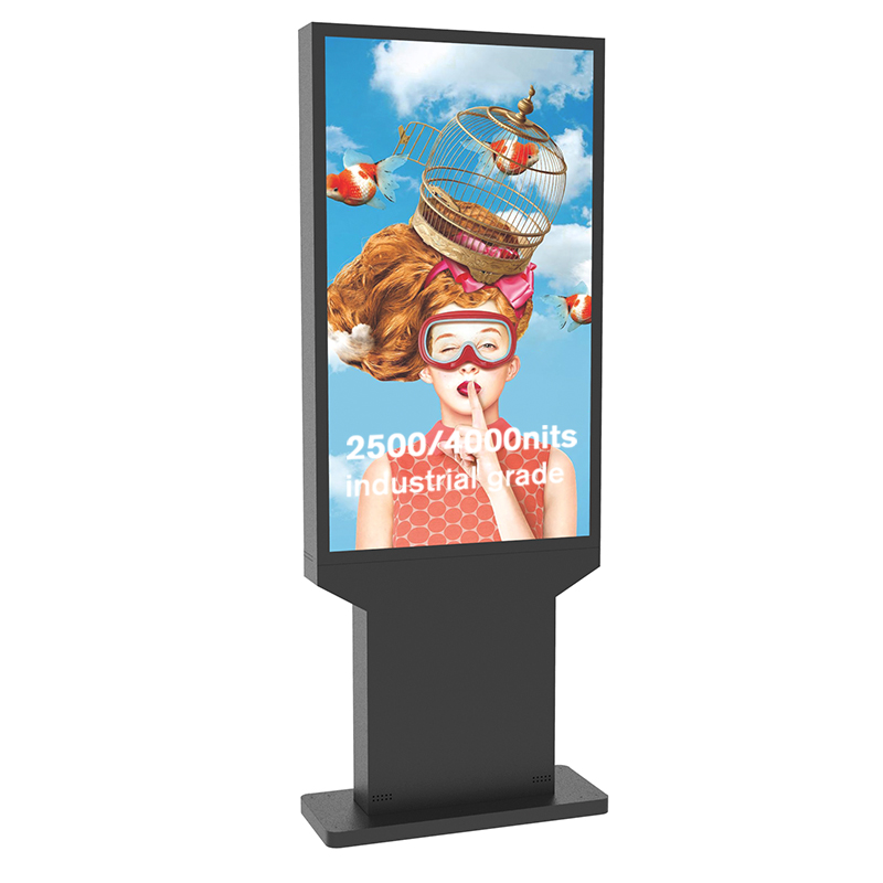 55 אינץ' Android Smart CMS פתרון שיווק תוכנה לתצוגה חיצונית מסך LCD שילוט דיגיטלי