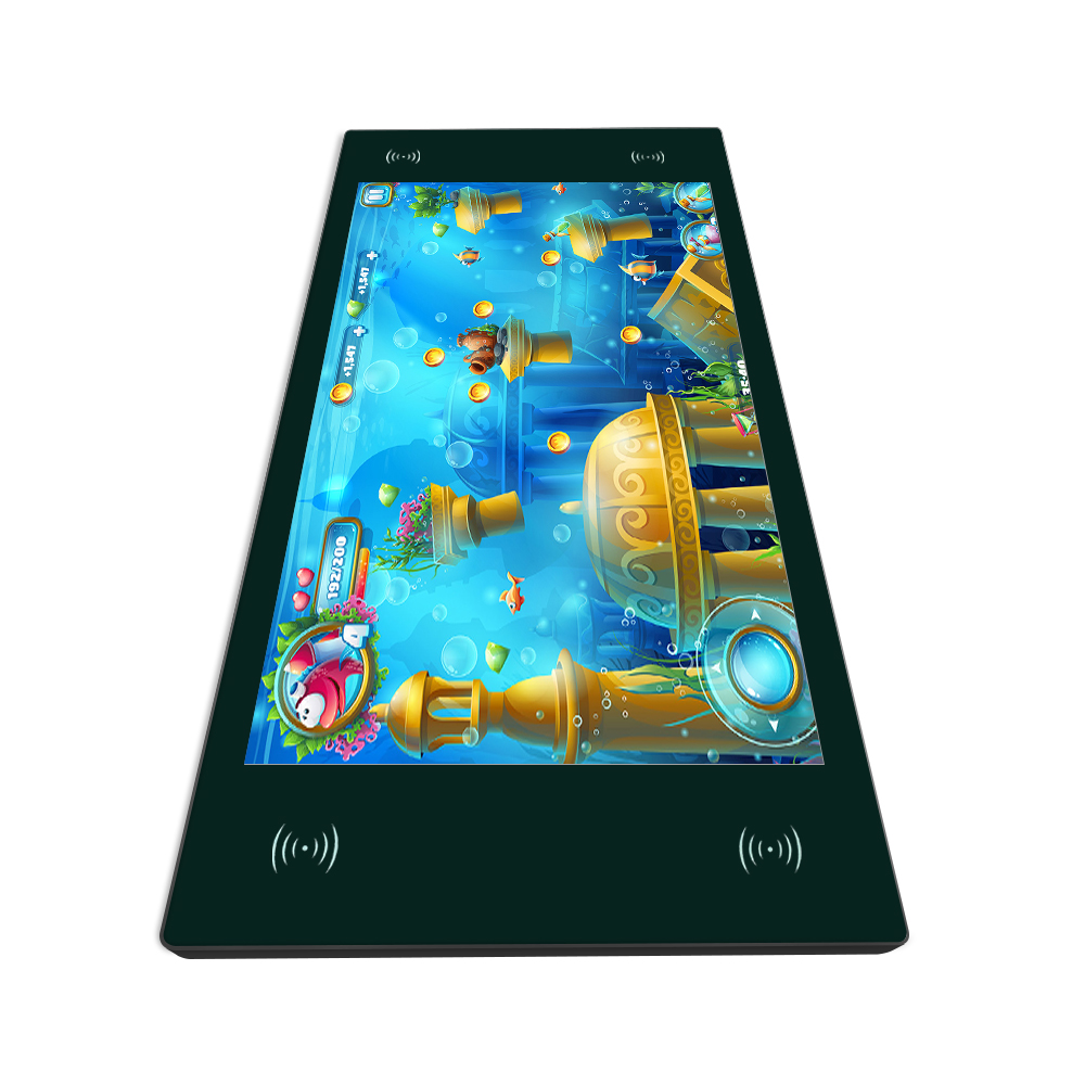 Beste Multi Smart Lcd Interaktiewe Kafee Restaurant Touch Screen Smart Wireless Charging Table