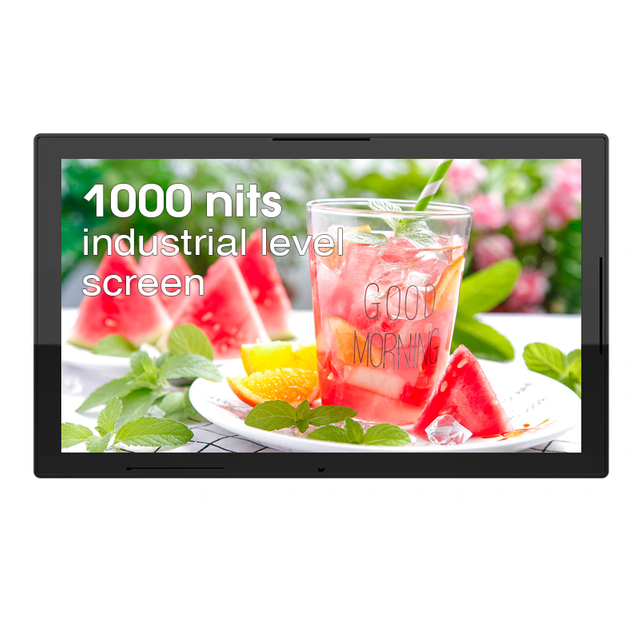M&agrave;n h&igrave;nh cảm ứng 21,5 inch Chống nước ngo&agrave;i trời Độ s&aacute;ng cao nh&uacute;ng điện dung 1500 M&agrave;n h&igrave;nh Ip65 chắc chắn c&ocirc;ng nghiệp